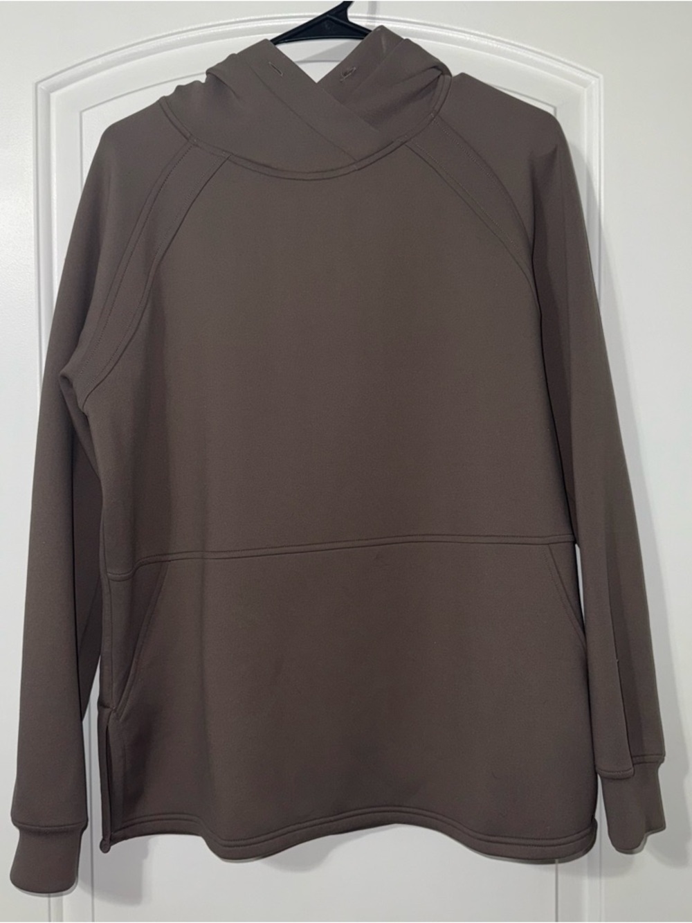 32 Degrees Heat Pullover Hoodie Women’s Size Medium Over Size Brown Taupe